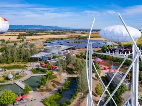 Le Parc de Petit Prince - Luftaufnahme mit den Attraktionen