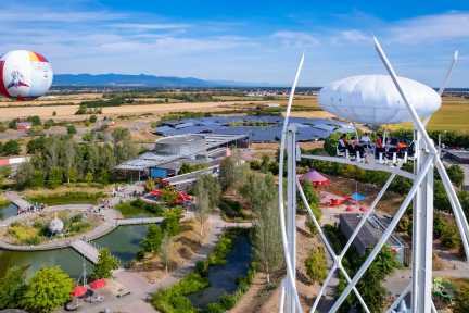 Le Parc de Petit Prince - Luftaufnahme mit den Attraktionen