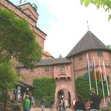 Eingang Hochkönigsburg