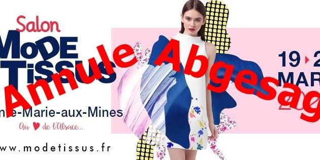 Mode- und Stoffmesse in Sainte-Marie-aux-Mines vom 19. bis 22. März 2020