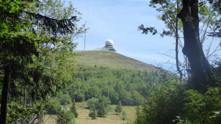 Blick auf den Grand Ballon d'Alsace