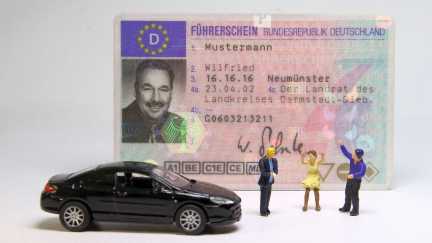 Führerschein für Autofahrten im Elsass und in Frankreich